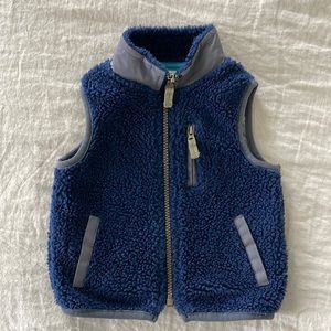 Carter’s Navy Fleece Vest